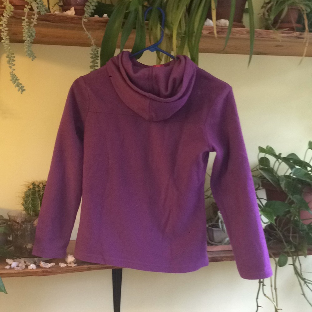 Magellan outdoors purple zip up hoodie youth L - Picture 2 of 8